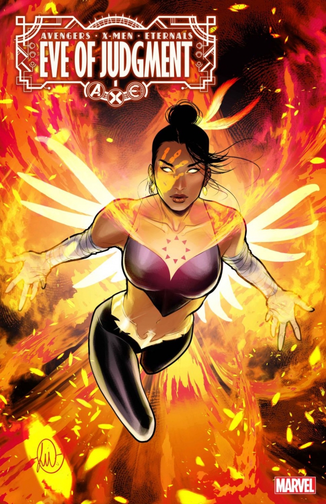 Les héros et héroïnes de AXE Judgment Day se pavanent en couvertures